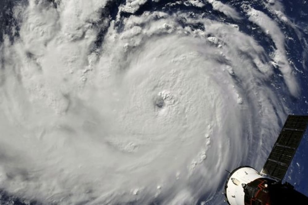 Hurrikan "Florence" auf dem Weg zur US-Ostküste.