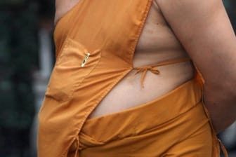Beinahe die Hälfte aller thailändischen Mönche ist übergewichtig.