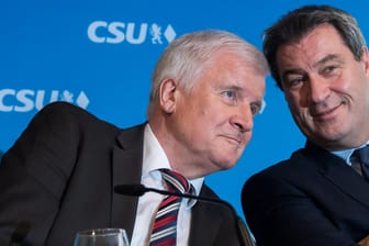 CSU-Chef Seehofer und Bayern Ministerpräsident Söder: Nicht nur ihre Zukunft hängt an der Bayernwahl.