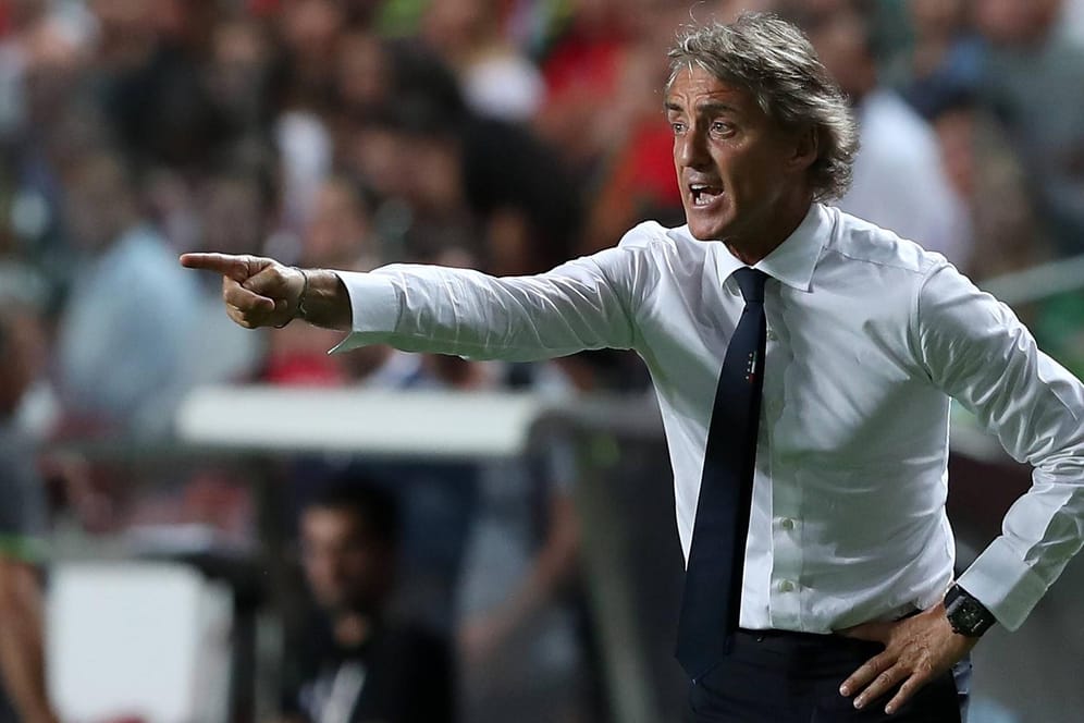 Steht mit seinem Team bereits mit dem Rücken zur Wand: Italien-Coach Roberto Mancini.