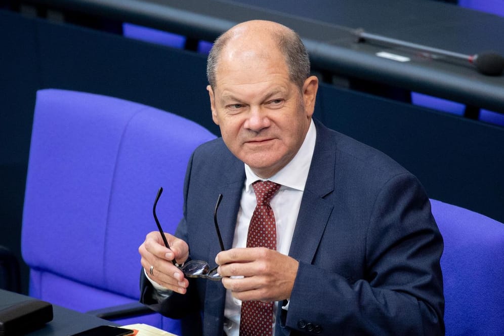 Finanzminister Olaf Scholz: Er stand im Mittelpunkt der Haushaltsdebatte im Bundestag.