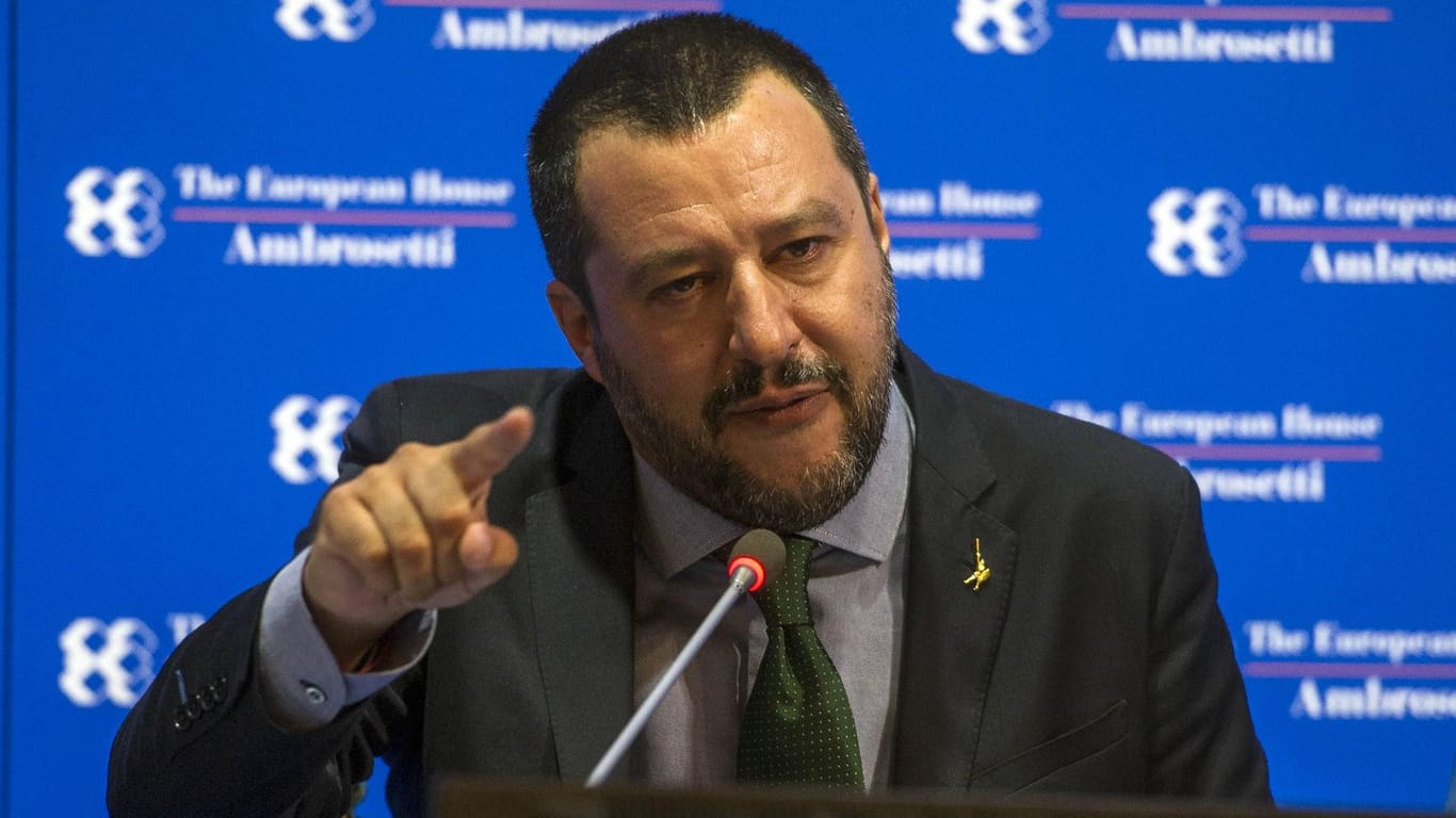 Matteo Salvini: Italiens Innenminister ist sauer auf die UN-Menschenrechtskommission.