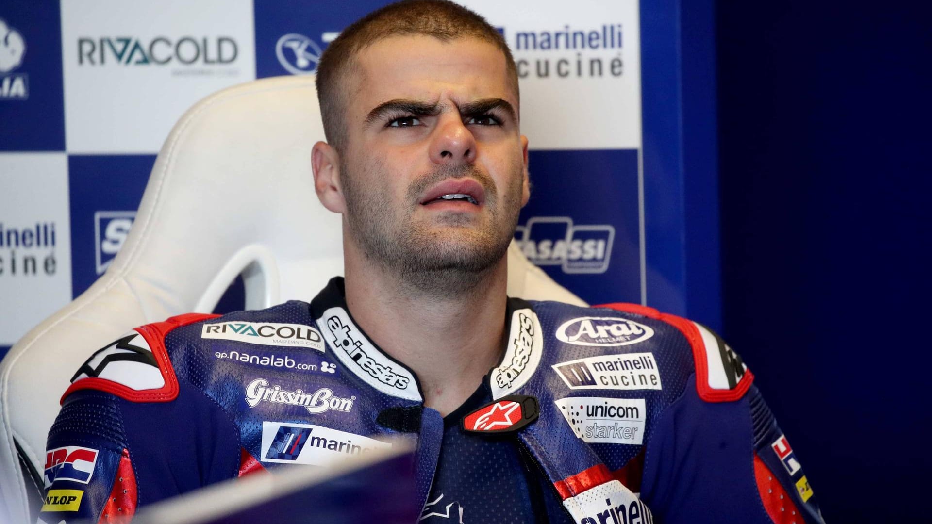 Lebenslange Sperre: Moto2-Pilot Romano Fenati wurde lebenslang gesperrt.