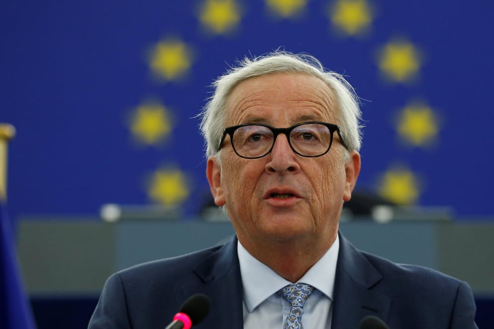 Jean-Claude Juncker: Der EU-Kommissionspräsident betonte in seiner Rede zur Lage der Union die Bedeutung der EU als Friedensgarant.