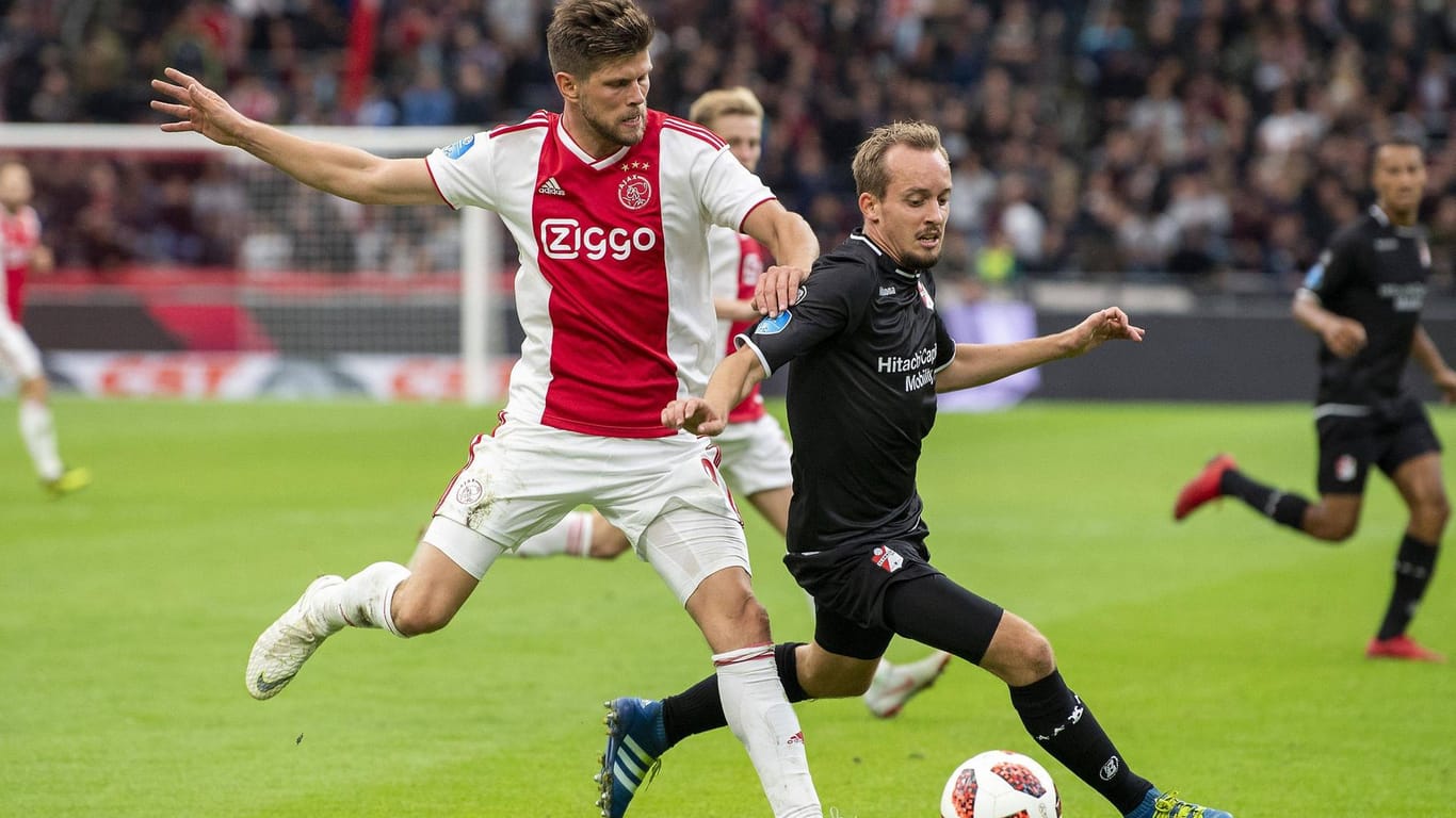 Müssen eventuell dieses Wochenende aussitzen: Klaas-Jan Huntelaar (l.) und Ajax Amsterdam.