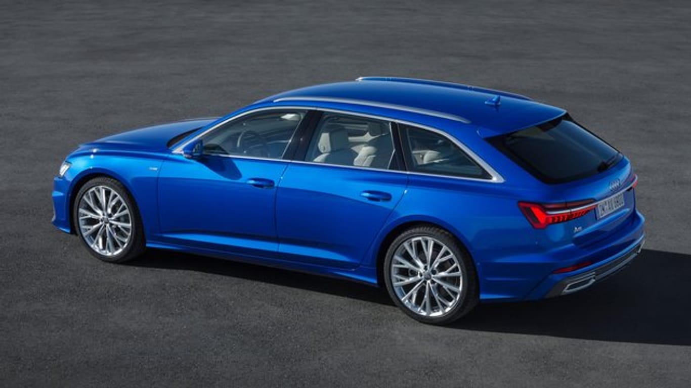 Gegen 2500 Euro Aufpreis zum Stufenheck können A6-Käufer den Audi-Kombi Avant ordern.