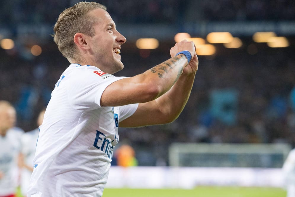 HSV-Spieler Lewis Holtby.