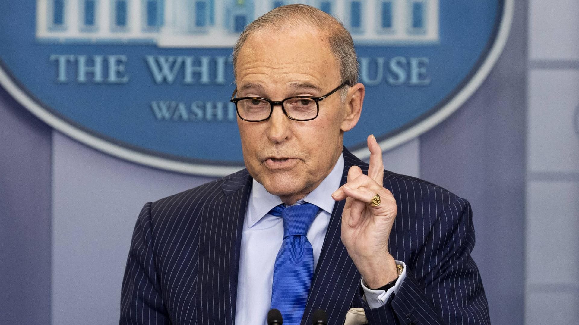 Larry Kudlow: Der Wirtschaftsberater von Donald Trump ist offen für Handelsgespräche mit China.