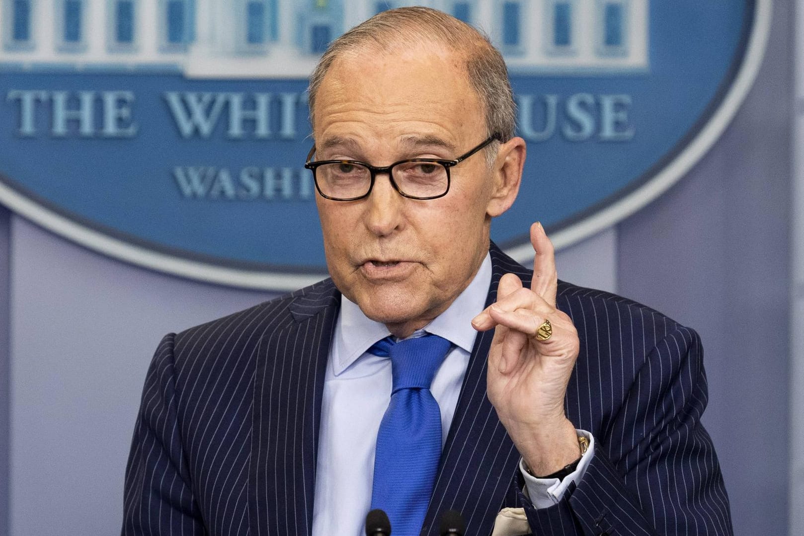 Larry Kudlow: Der Wirtschaftsberater von Donald Trump ist offen für Handelsgespräche mit China.