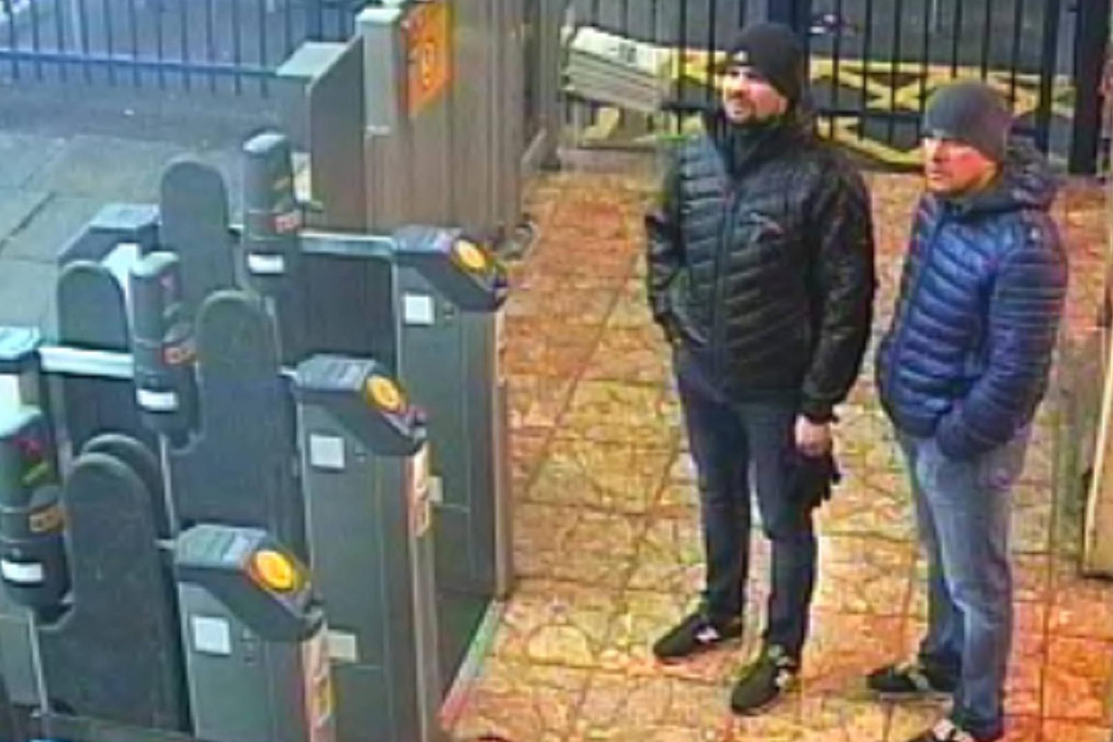 Die zwei Verdächtigen: Die britischen Behörden hatten vergangene Woche Namen und Fahndungsfotos der beiden veröffentlicht.