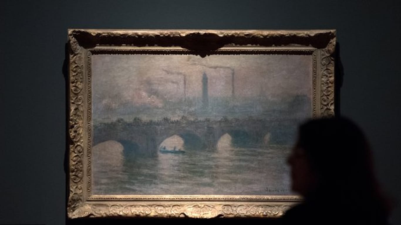 "Waterloo Bridge" von Claude Monet stammt aus einer ganzen Serie von Brückengemälden.