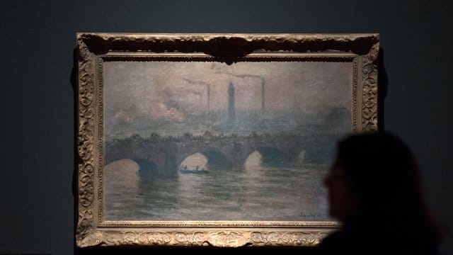 "Waterloo Bridge" von Claude Monet stammt aus einer ganzen Serie von Brückengemälden. "Waterloo Bridge" von Claude Monet stammt aus einer ganzen Serie von Brückengemälden.