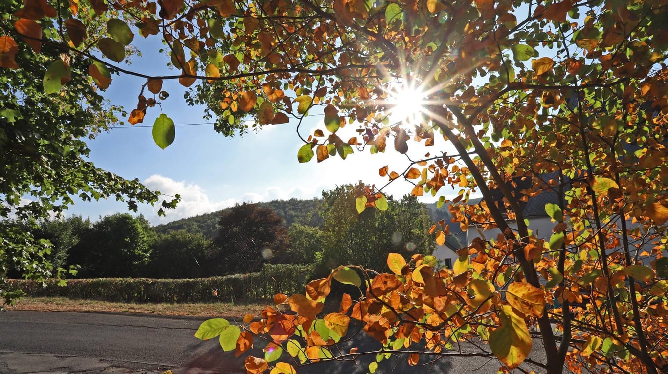 Sommerlich im Herbst: Das Hoch "Rodegang" sorgt auch im Herbst für freundliche Temperaturen.