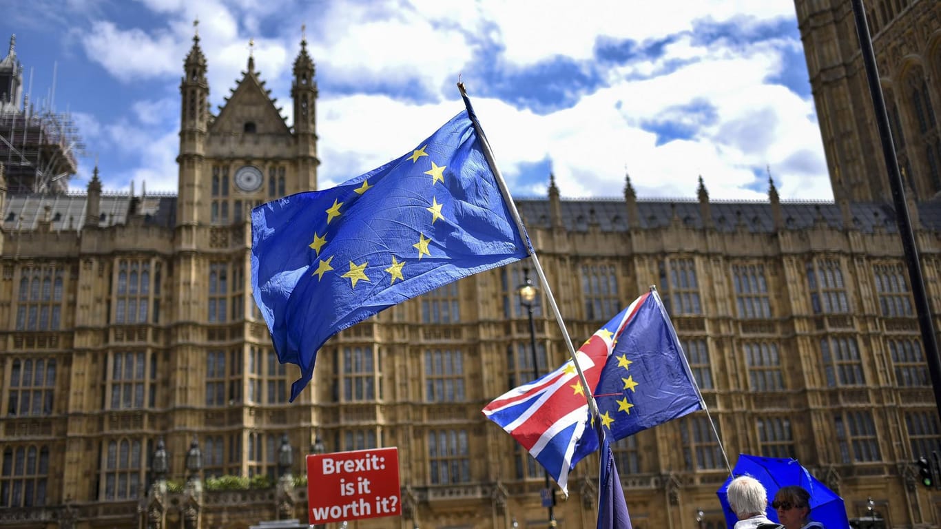 Demonstration vor dem Britischen Parlament: Der Brexit könnte für britische Bürger einige Nachteile bringen.