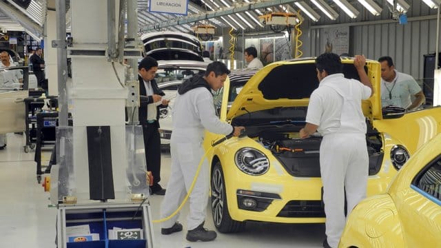 Der VW Beetle wird in Puebla gefertigt. Der VW Beetle wird in Puebla gefertigt.