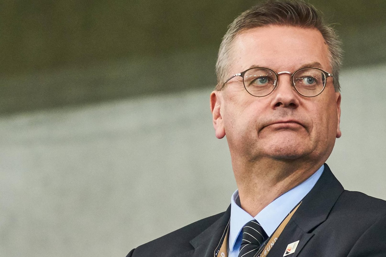 Blick auf 2024: DFB-Präsident Reinhard Grindel.