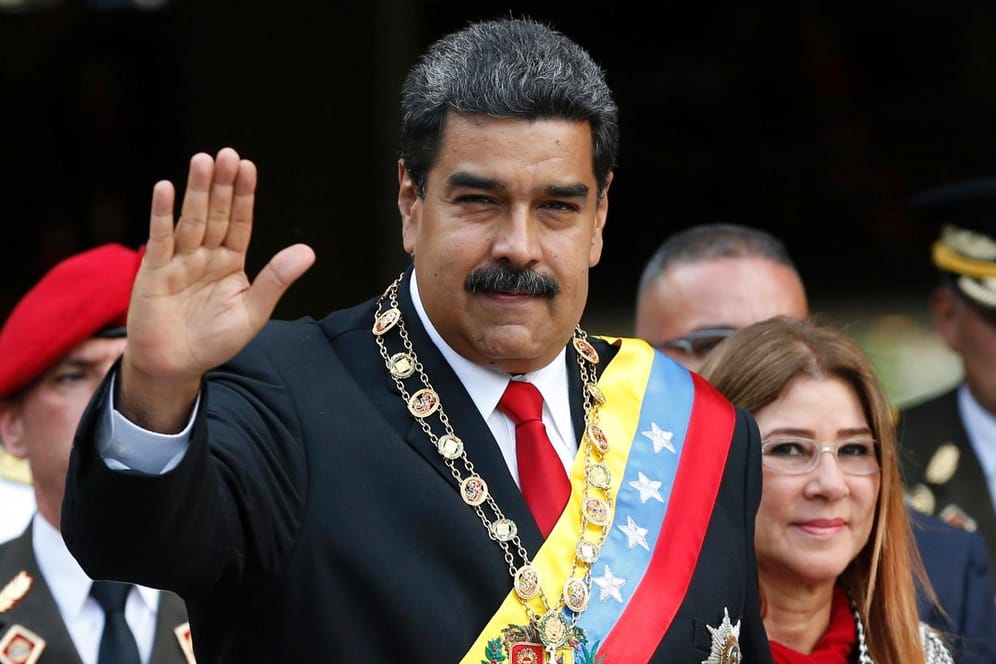 Venezuelas Präsident Nicolas Maduro: Nachbarstaaten erwägen jetzt, den Staatschef zu stürzen.