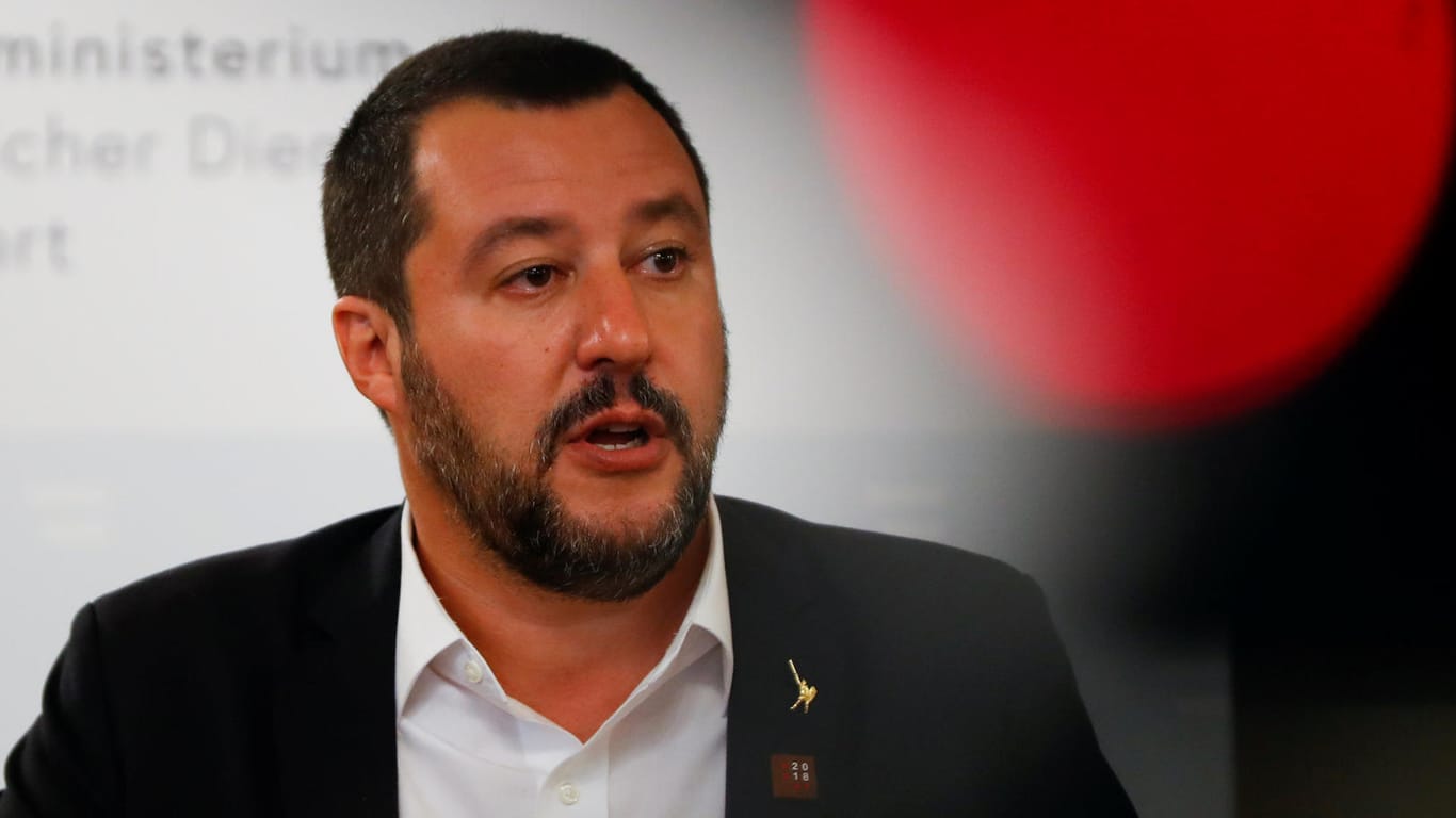 Italiens Innenminister Matteo Salvini: Eine drastische Äußerung Salvinis hat Luxemburgs Außenminister auf die Palme gebracht.