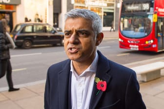 Londons Bürgermeister Sadiq Khan: Der Politiker fordert ein weiteres Brexit-Referendum.
