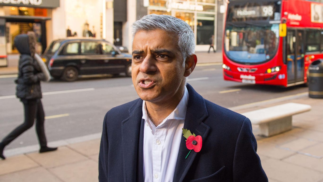 Londons Bürgermeister Sadiq Khan: Der Politiker fordert ein weiteres Brexit-Referendum.