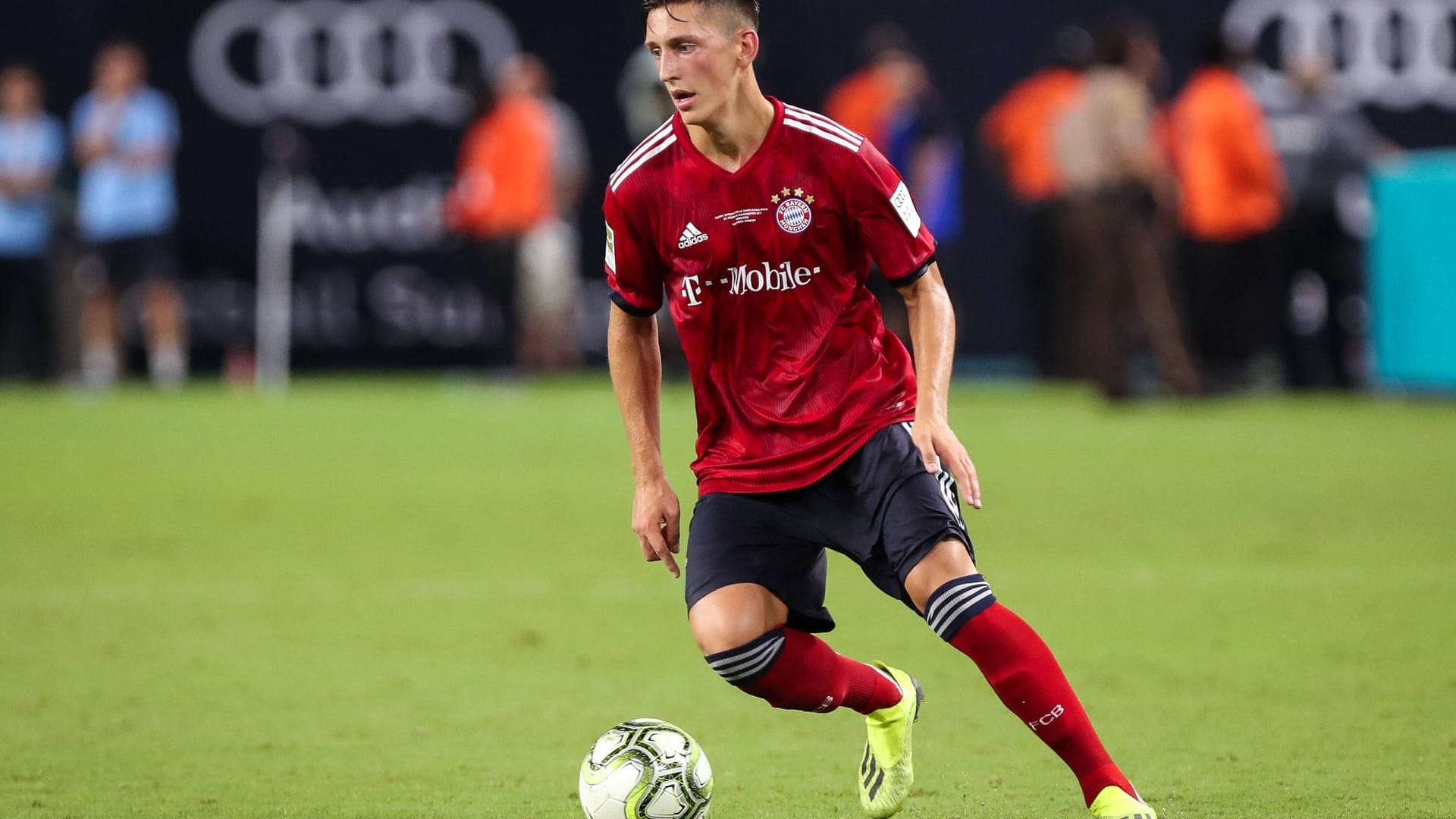 Jonathan Meier beim Duell gegen Manchester City Ende Juli.