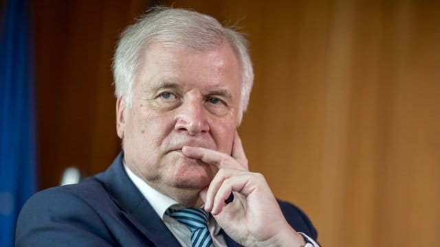 Horst Seehofer vergangene Woche bei einem Interview mit der dpa.
