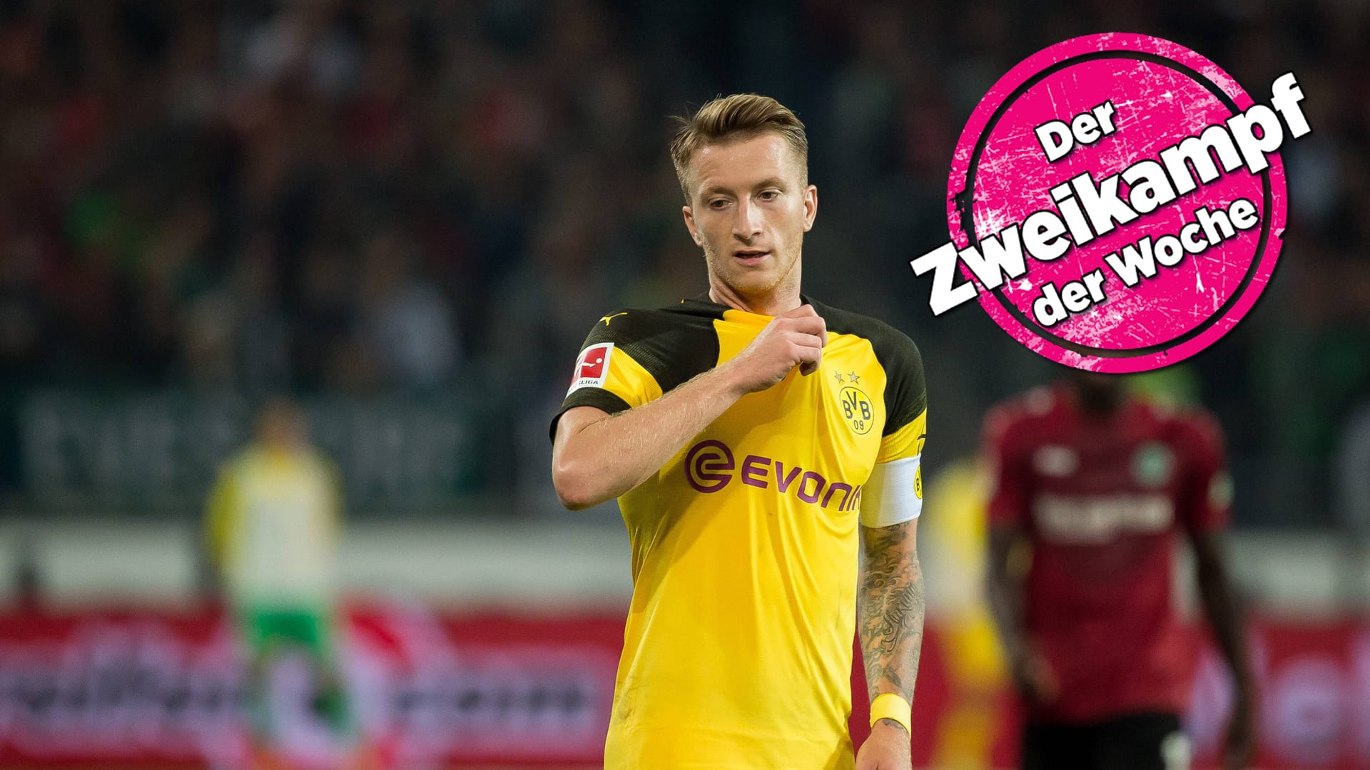 Ist in der Champions League diese Woche in Brügge gefordert: Marco Reus mit dem BVB.