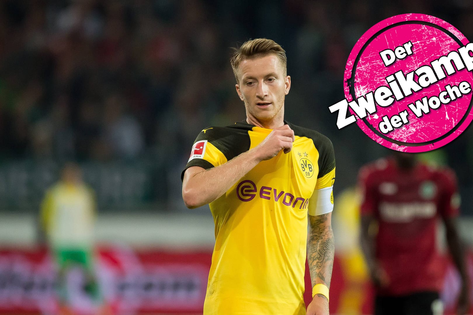 Ist in der Champions League diese Woche in Brügge gefordert: Marco Reus mit dem BVB.