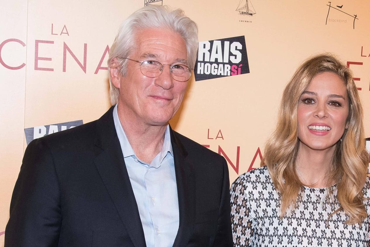 Erstes gemeinsames Baby: Richard Gere und seine Ehefrau Alejandra werden Eltern.