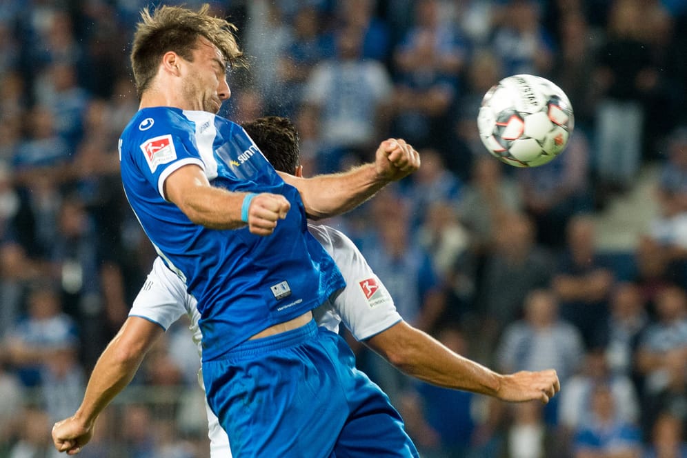 Voller Einsatz, aber am Ende nur ein Punkt: Christian Beck wartet nach dem 0:0 gegen Bielefeld mit dem 1. FC Magdeburg weiter auf den ersten Sieg in Liga zwei.