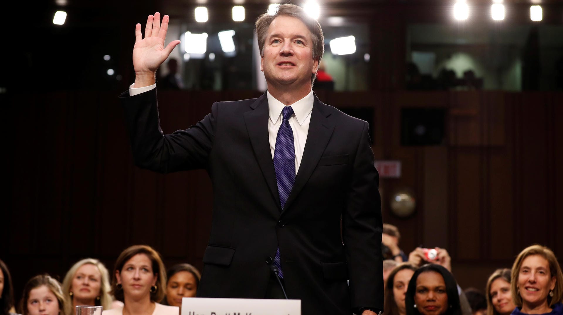 Brett Kavanaugh vor dem US-Senat (am 4. September): "Komplette falsche Anschuldigungen"