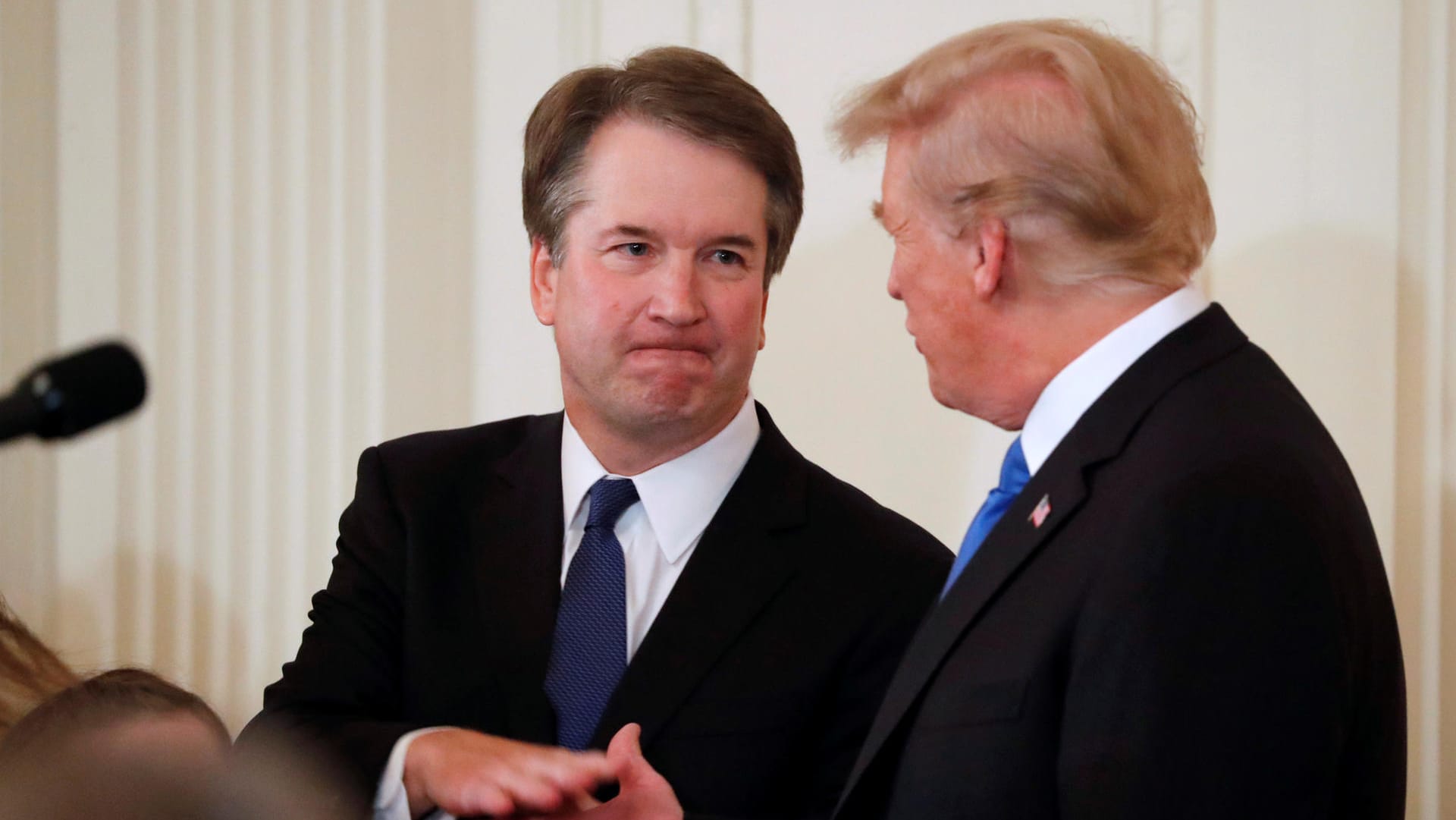 Brett Kavanaugh, Donald Trump (im Juli 2018): Schwere Vorwürfe gegen den Supreme-Court-Kandidaten