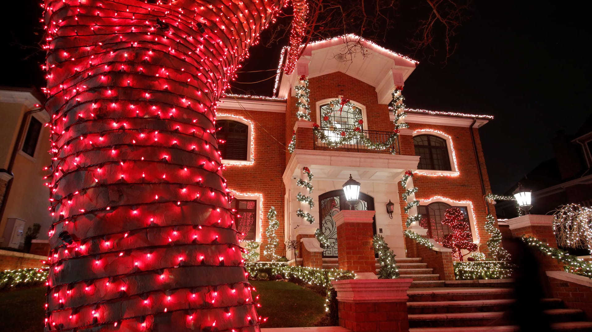 Haus zu Weihnachten: So sehen die Straßen um Weihnachten aus. (Symbolfoto)