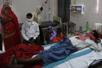 Tuberkulose-Patient im indischen Varanasi