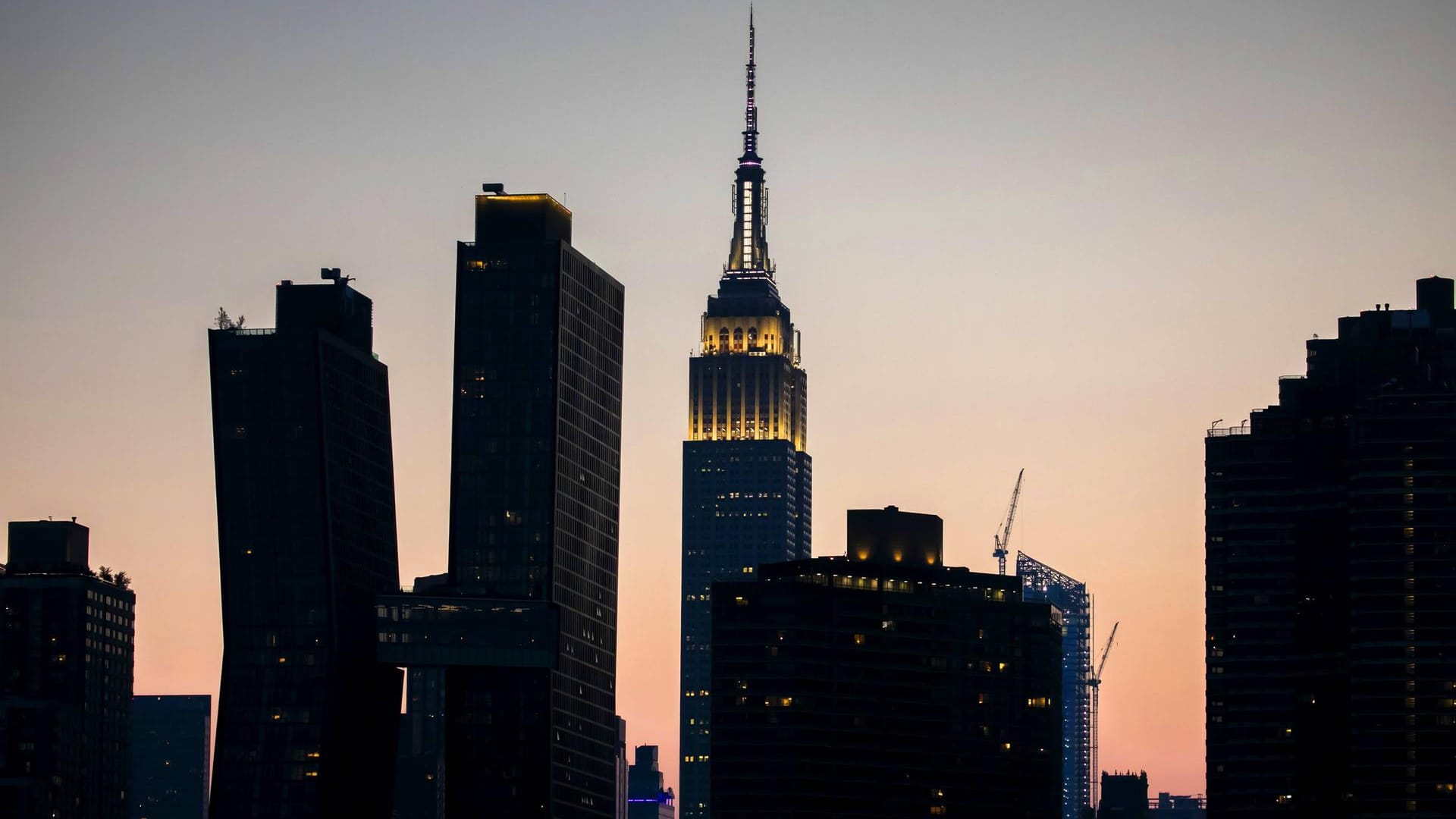 New York City USA August 6 2018 Illustrative picture of New York City View of the Empire State