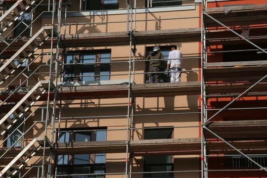 Bau von Eigentumswohnungen in Berlin.