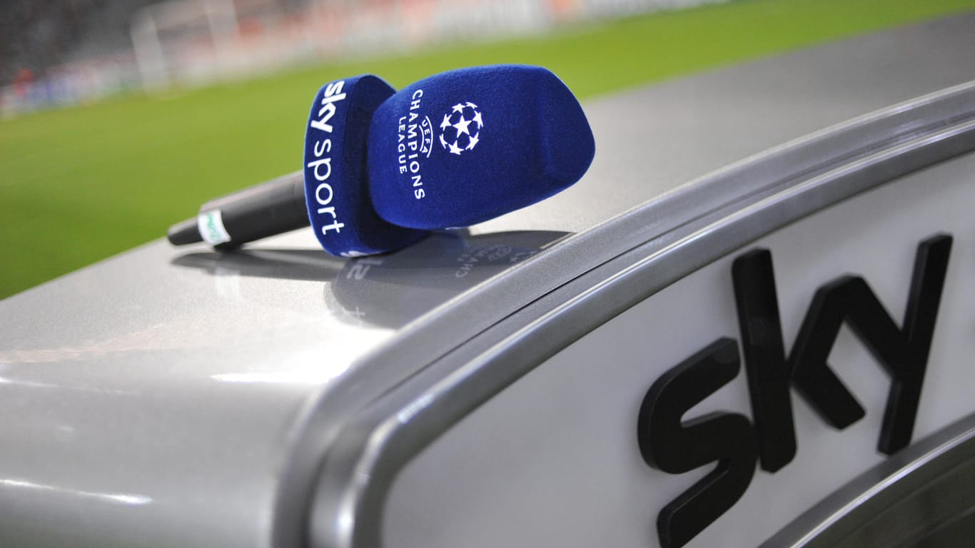 TV-Sender Sky zeigt an Champions-League-Tagen je ein Spiel mit deutscher Beteiligung sowie die Konferenz.