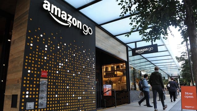 Eins der schon existiernden "Amazon Go"-Geschäfte in Seattle. Eins der schon existiernden "Amazon Go"-Geschäfte in Seattle.