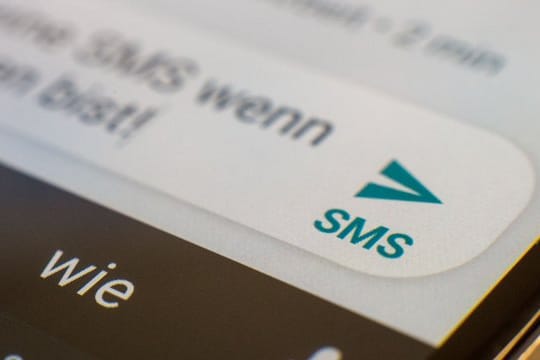 Manchmal fällt eine SMS länger aus.