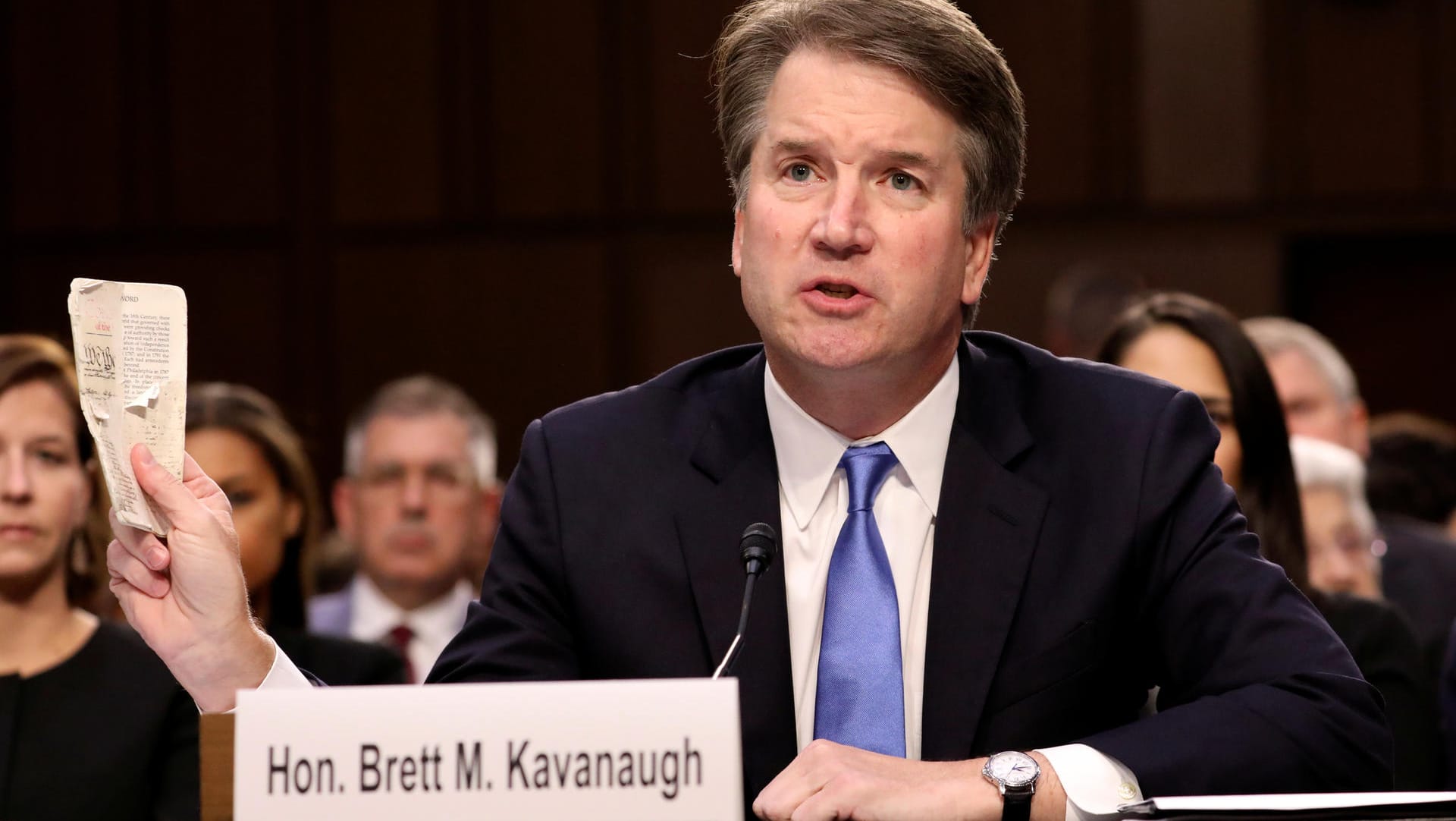 Brett Kavanaugh vor dem Senat: "Entschlossen, meine Integrität verteidigen"