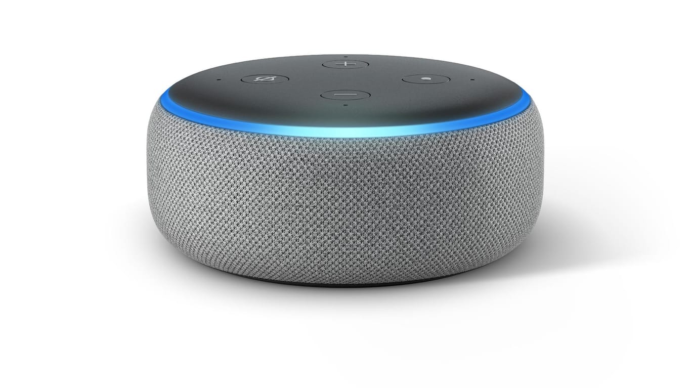 Der neue Echo Dot: Die dritte Generation des Amazon-Geräts soll besseren Klang bieten.