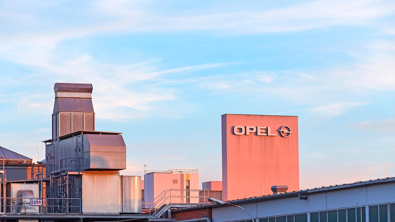 Opel-Werk in Rüsselsheim: Hier befindet sich das Entwicklungszentrum des Autoherstellers.