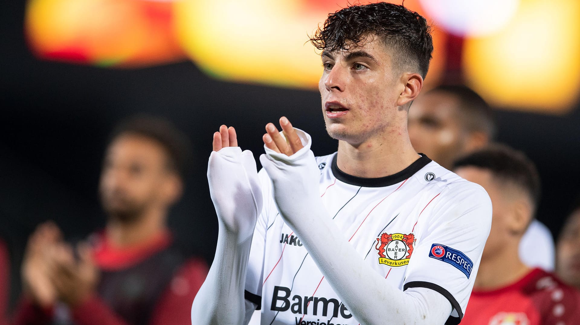 Kai Havertz nach dem Sieg in Razgrad: Das Top-Talent führte Leverkusen in der schwierigen Partie an. Kai Havertz nach dem Sieg in Razgrad: Das Top-Talent führte Leverkusen in der schwierigen Partie an.