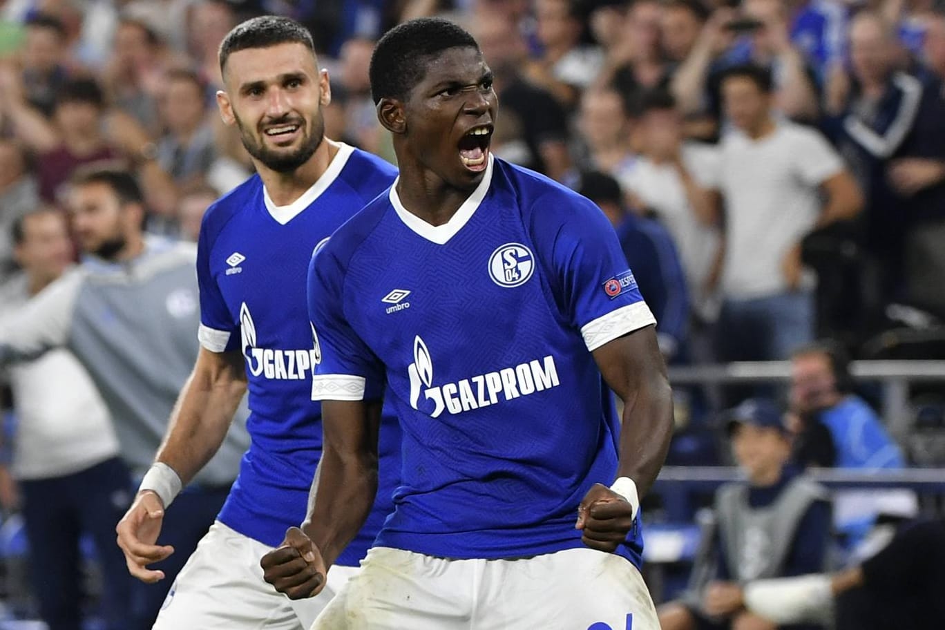 Jubel bei den deutschen Teams: In den europäischen Wettbewerben zeigten die Bundesliga-Vertreter gute Leistungen.
