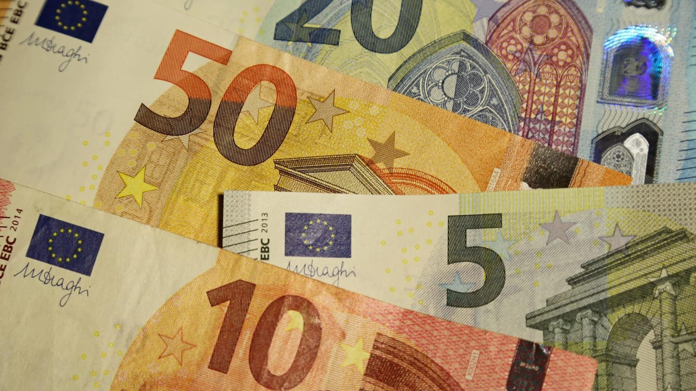 Euroscheine: Die niedrigste Mehrwertsteuer-Lücke verzeichnet Luxemburg mit 0,85 Prozent.