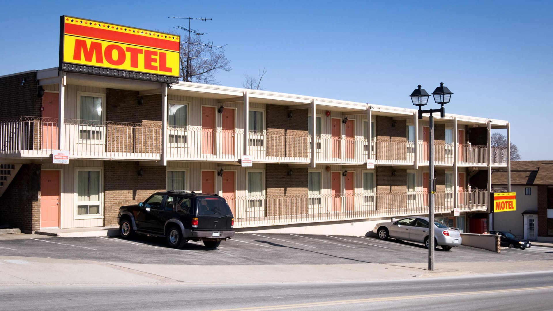 Motel in den USA: Die ersten entstanden Anfang des 20. Jahrhunderts.