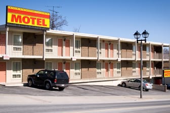 Motel in den USA: Die ersten entstanden Anfang des 20. Jahrhunderts.