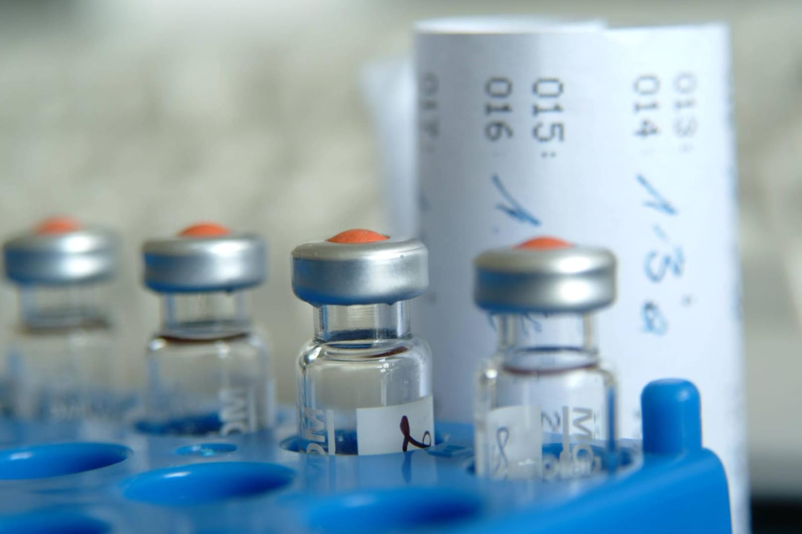 Ein Labor des Landeskriminalamtes Düsseldorf: Mit Carfentanyl werden normalerweise große Wildtiere betäubt.