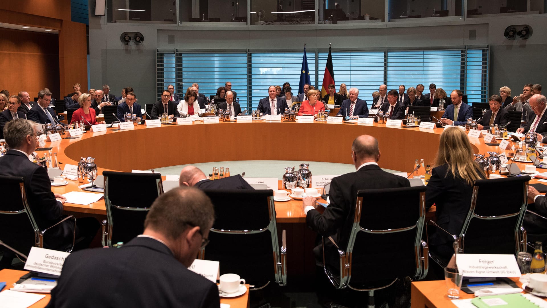 Wohngipfel im Kanzleramt: Die Bundesregierung will künftig mehr Wohnraum im Land schaffen. Wohngipfel im Kanzleramt: Die Bundesregierung will künftig mehr Wohnraum im Land schaffen.