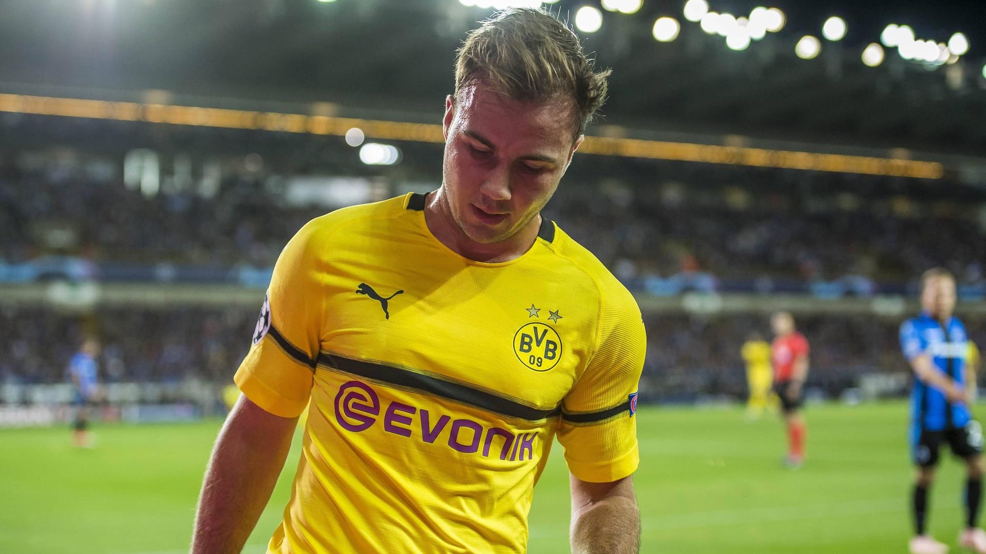 Kein Stammspieler: Mario Götze absolvierte in dieser Saison nur zwei von fünf Pflichtspielen für den BVB.